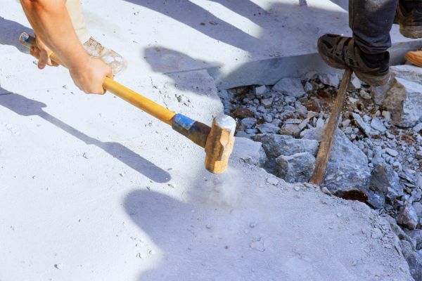Concrete Pavement Demolition in Valparaiso