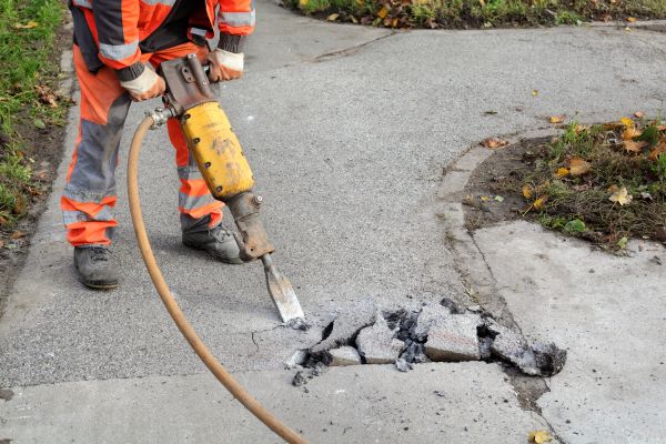 Concrete Sidewalk Removal in Valparaiso