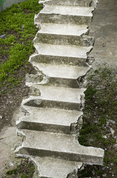 Concrete Steps Demolition in Valparaiso