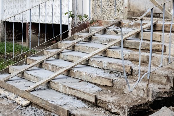 Staircase Demolition in Valparaiso